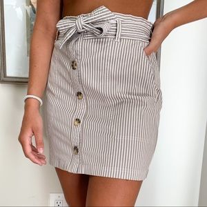 striped skirt- WITH TAGS